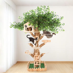 Artistic Tree Cat Tower